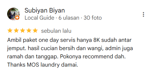 Testimoni MOS LAUNDRY (6)