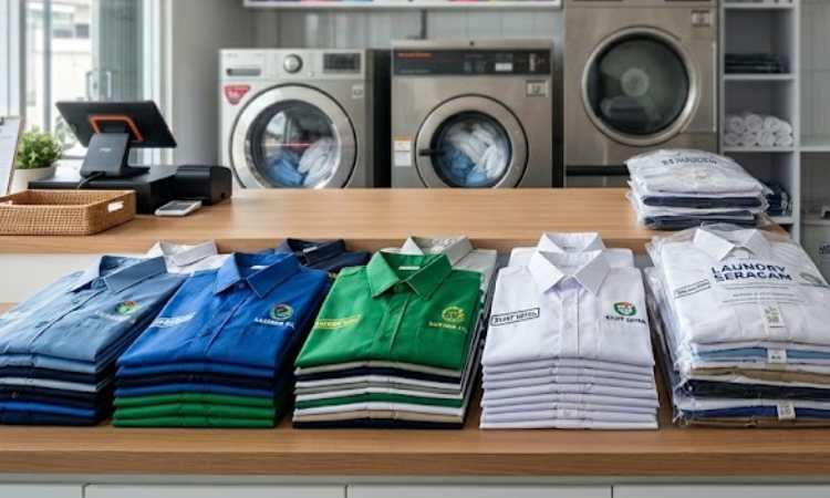 Laundry seragam, Sumber: Gemini AI