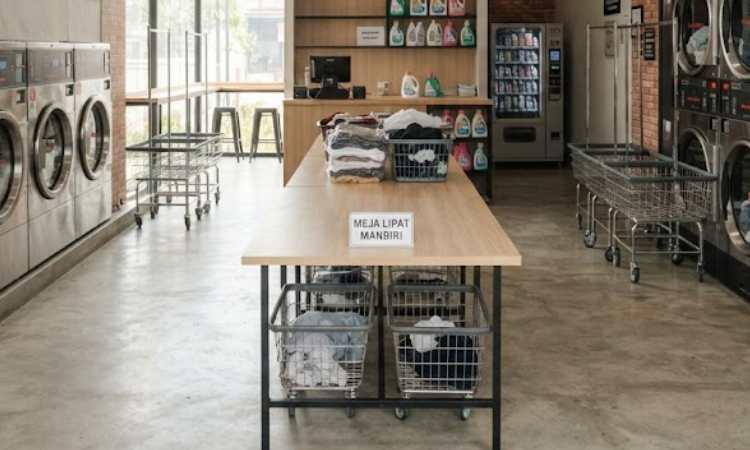 Jasa laundry express, Sumber: AI