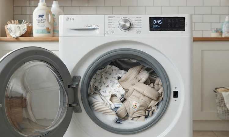 Jasa laundry perlengkapan bayi, Sumber: AI