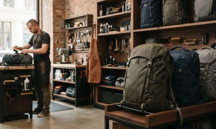 Jasa laundry tas carrier, Sumber: AI